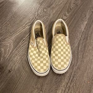 Classic Slip On Checkerboard Vans